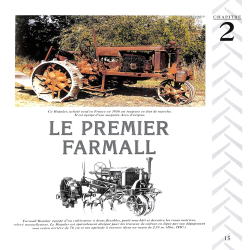 Farmall, cinquante ans d'histoire