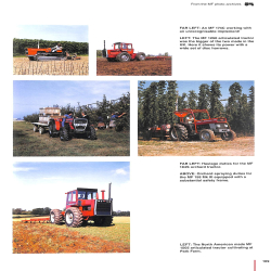 A world wide guide to Massey Ferguson 100 and 1000 tractors 1964-1988