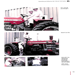 A world wide guide to Massey Ferguson 100 and 1000 tractors 1964-1988