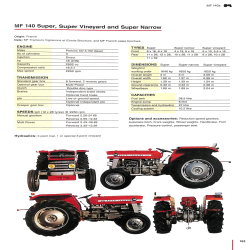 A world wide guide to Massey Ferguson 100 and 1000 tractors 1964-1988