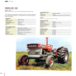 A world wide guide to Massey Ferguson 100 and 1000 tractors 1964-1988