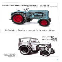 Primus Traktoren - Eine Chronik