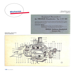 Primus Traktoren - Eine Chronik