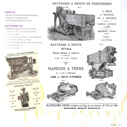 Batteuses, de nos campagnes