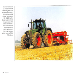 Fendt Schlepper im Einsatz