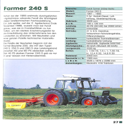 Fendt,Schlepper und Tractoren seit 1974