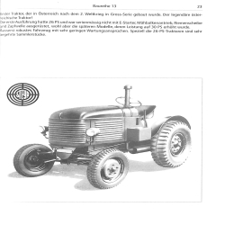Alle landwirtschatlichen Steyr-traktoren 1947-2007