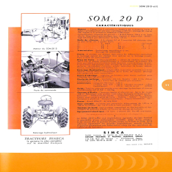 Tracteurs agricoles Someca - une histoire en prospectus