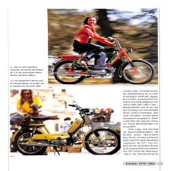 Kreidler Geschichte-Typen-Technik