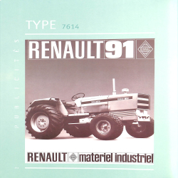 renault Tracteurs  - Tome 1 - 1919/1970 (geel)