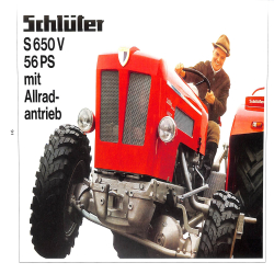Schluter Illustrierte und Schlepper-Prospekte