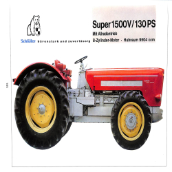 Schluter Illustrierte und Schlepper-Prospekte