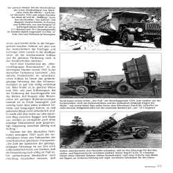 Muldenkipper, Geschichte Technik Einsatze