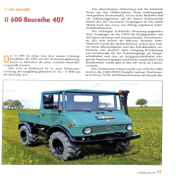 Jahrbuch 2015 Unimog & MB-trac