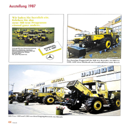 Jahrbuch 2015 Unimog & MB-trac