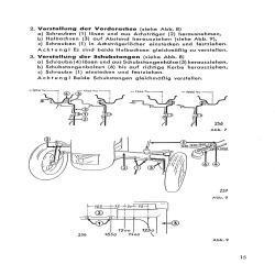 Betriebsanleitung für den Allgaier Schlepper AP17, gebruiksaanwijzing, handleiding
