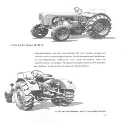 Bedienungsanleitung Allgaier Porsche-Diesel A122/133/144 ,Technische handleiding Allgaier A 122 -  A 133 - A 144