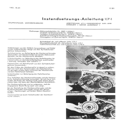 Instandsetzungsanleitung Hanomag-Radschlepper Perfekt, handleiding, gebruiksaanwijzing, bediening