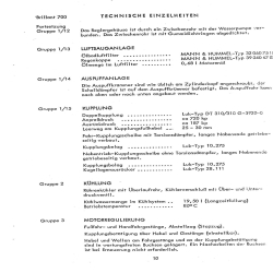 Technische Einzelheiten und Instandsetzungshinweise für Hanomag, technische data, technische gegevens, handleiding 