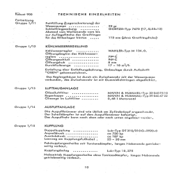 Technische Einzelheiten und Instandsetzungshinweise für Hanomag, technische data, technische gegevens, handleiding 