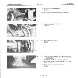 D18 - Werkstatthandbuch für Deutz-Dieselschlepper D6005