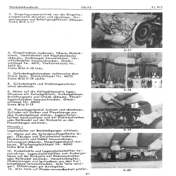 Werkstatthandbuch für luftgekühlte Deutz Dieselmotoren FL912, werkplaats handboek