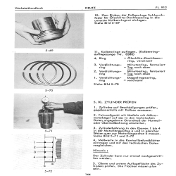 Werkstatthandbuch für luftgekühlte Deutz Dieselmotoren FL912, werkplaats handboek