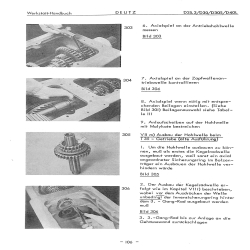 Deutz Werkstatthandbuch für Deutz-Radschlepper, werkplaats handboek