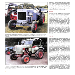 Traktoren in der DDR