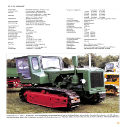 Traktoren in der DDR