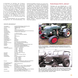 Traktoren in der DDR