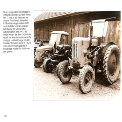 Allgaier classic, die wassergekühlten Schlepper und Motoren