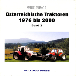 Österreichische Traktoren 1976 bis 2000 Band 3  Oostenrijkse traktoren 