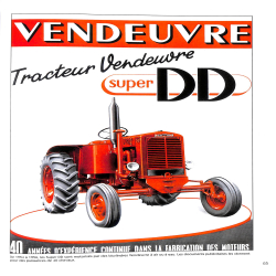 Les tracteurs des établissements de constructions mécaniques de VENDEUVRE