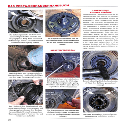 Das Vespa Schrauberhandbuch  Vespa Reparatieboek