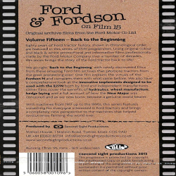 Ford and Fordson On Film Vol. 15 - Back to the Beginning