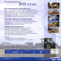 MB-trac: Der Stern auf dem Acker