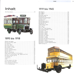 Oldtimer-Busse  Vom Pferde-Omnibus bis zum modernen Reisebus