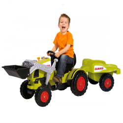 BIG Claas Celtis met voorlader - Traptractor