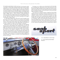 Saab Cars The Complete Story