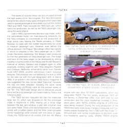  Tatra - The Legacy of Hans Ledwinka -  Updated & Enlarged Collector’s Edition of 1500 copies