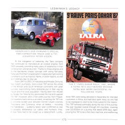  Tatra - The Legacy of Hans Ledwinka -  Updated & Enlarged Collector’s Edition of 1500 copies