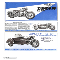 Zündapp Prospekte  - Motorrad & Roller 1947-1984