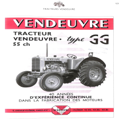 Tracteurs Vendeuvre - Toute une histoire