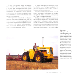 Red 4WD Tractors 1957-2017