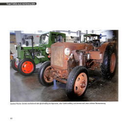 DDR-Traktoren aus Nordhausen