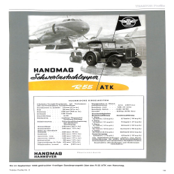 Traktor Profile nr 2 Hanomag 1950-1971