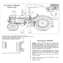 Fordson Major Model E27N 1945-1952