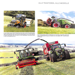 Fendt - Alle Traktoren, alle Modelle
