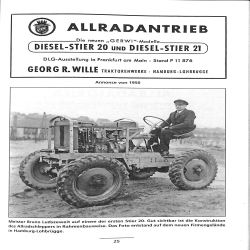 Gerwi- und Nordtrak-Stier Geniale Allrad-Schlepper aus Hamburg